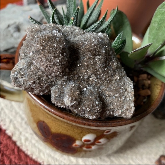 Herkimer Diamond Quartz Druzy - Picture 1 of 10